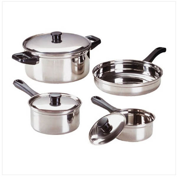 7 Pc Cookware Set Heavyweight